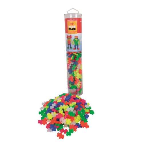 Køb Open play Plus-Plus Neon mix  - 240 pcs - Tube billigt på HOME-TEX!