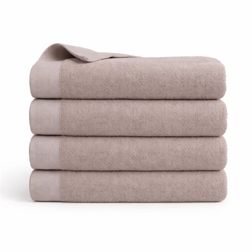 Bomullshåndkle - 100% bomull - Badehåndkle 70x140 cm - Valmue - Rosa