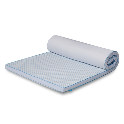 Kjølende topmadras - 180x200 cm 5 cm høy - 5 soner - Memoryskum topmadras - SLEEP TECH by Borg