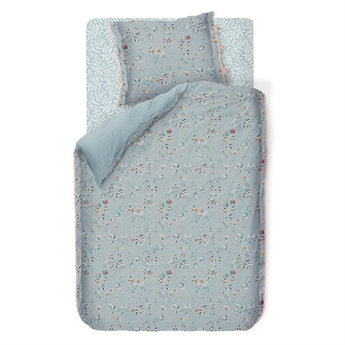 Pip studio sengetøy - 140x220 cm - Tokyo blossom - Vendbart dynetrekk - sengesett i 100 % bomull