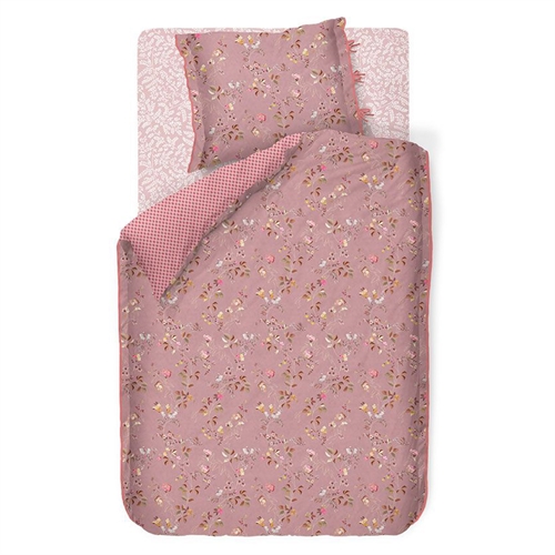 Pip Studio sengetøy - 140x200 cm - Tokyo blossom - Vendbart dynetrekk - 100% bomulls sengetøy